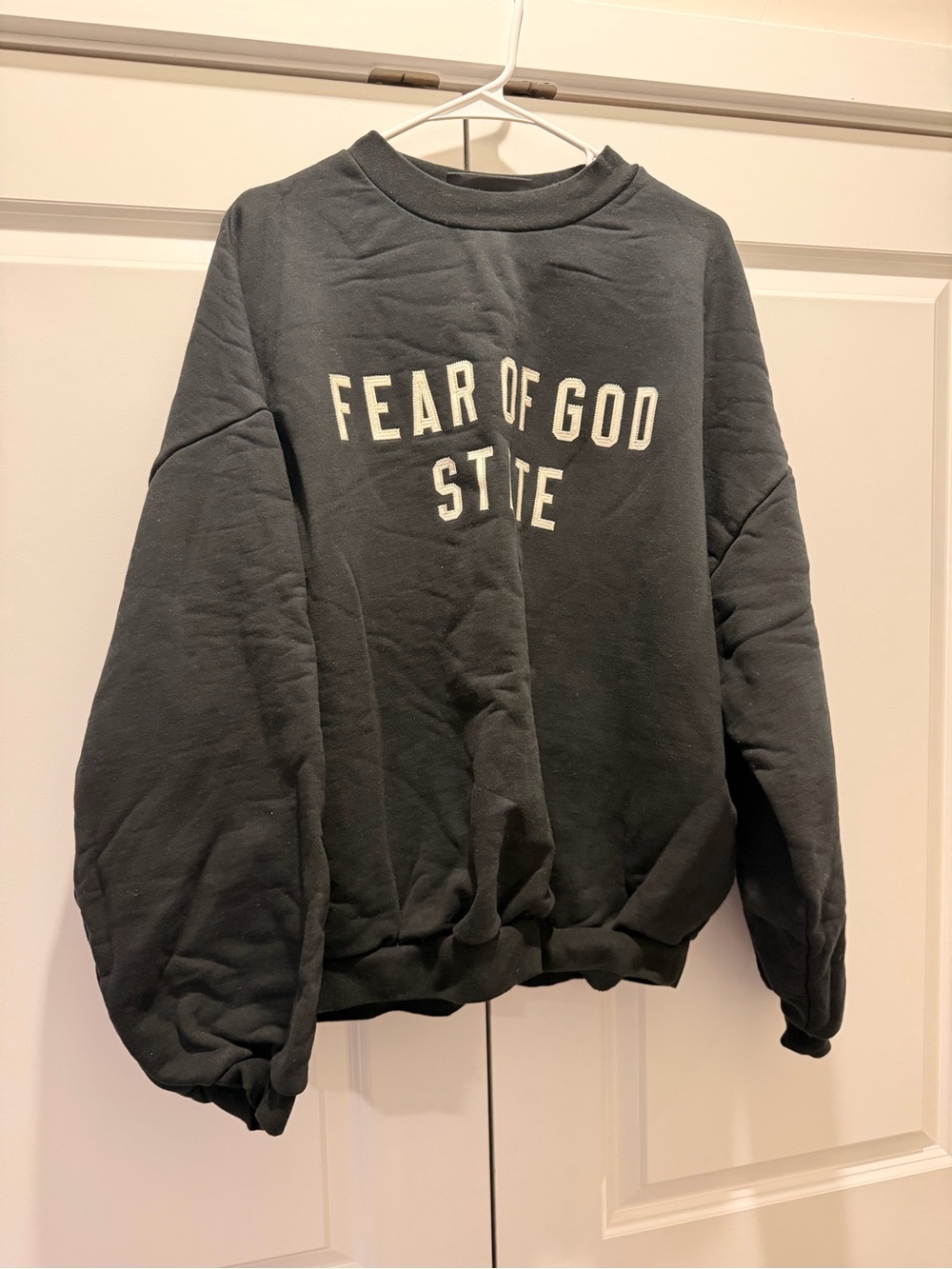 Fear of God Black Crewneck Sweatshirt